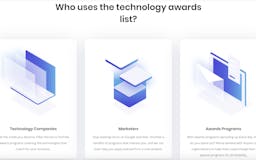Technology Awards List media 1
