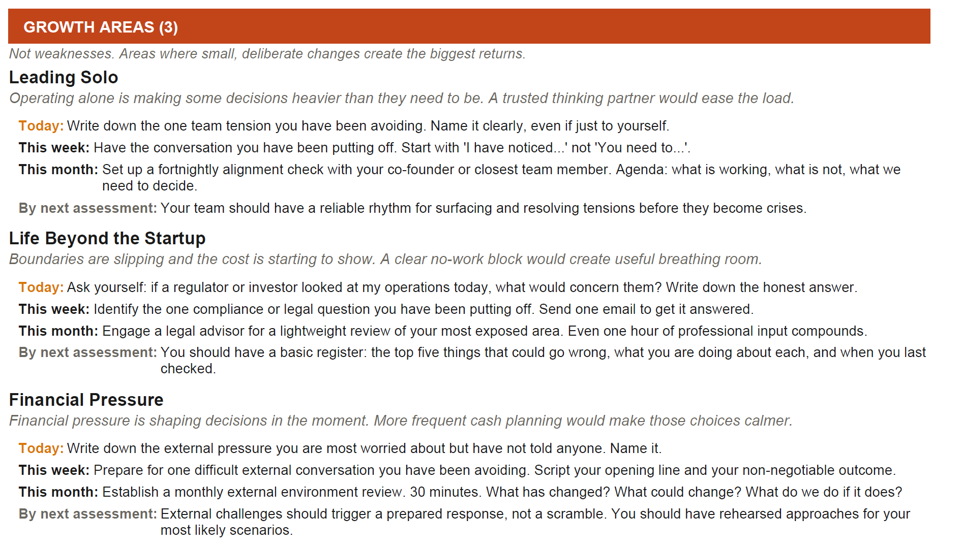 Lokono Personal Assessment gallery image