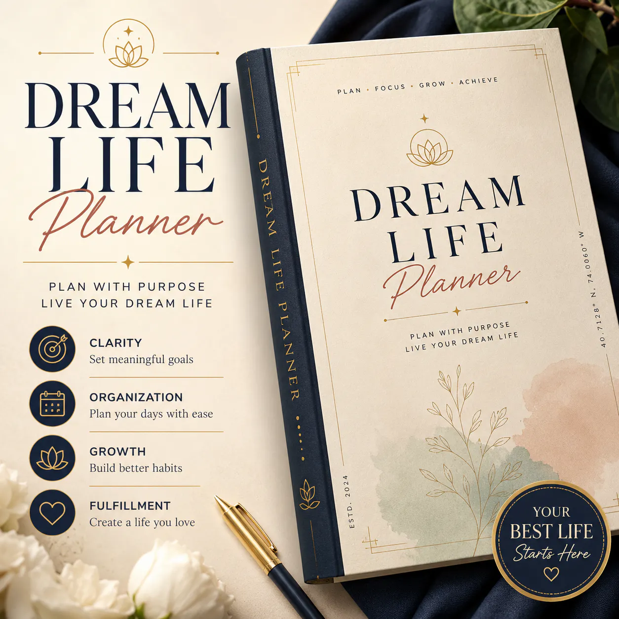 Dream Life Planner | Manifest, Plan  gallery image