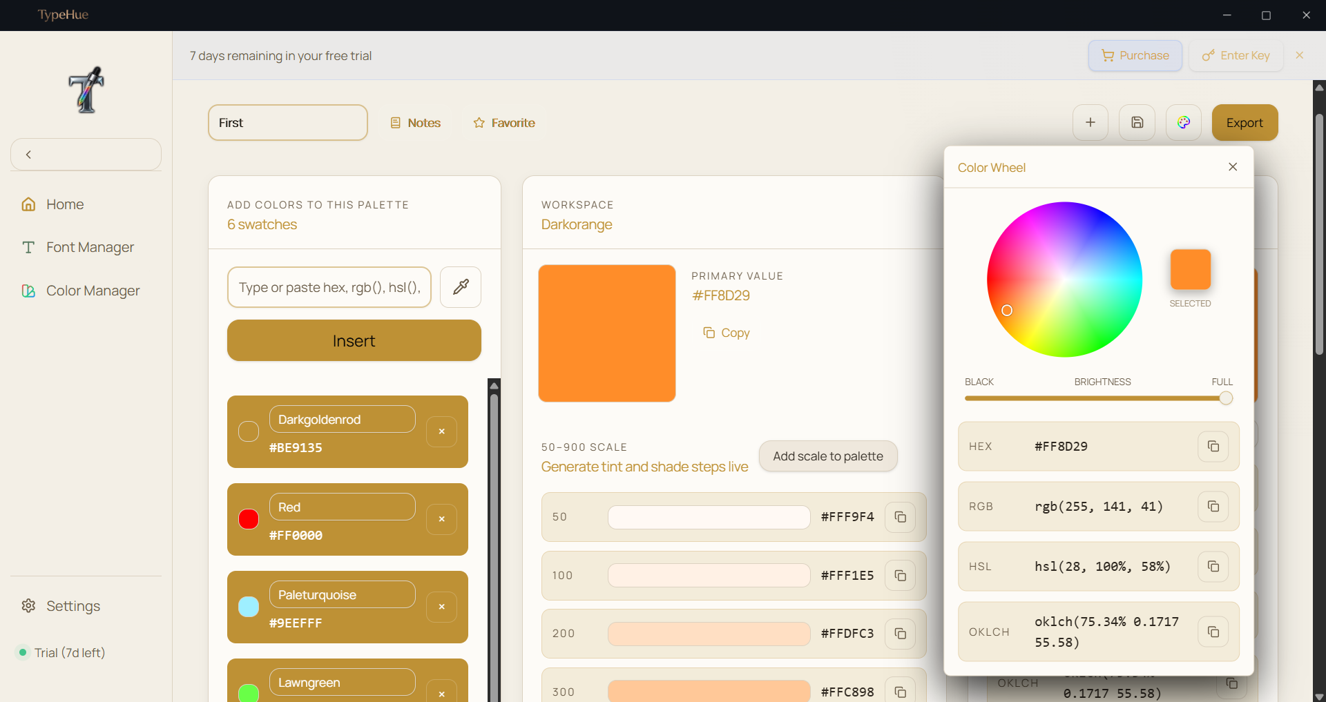 TypeHue gallery image