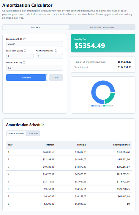 CalcX - Screenshot 2 showing product features and functionality