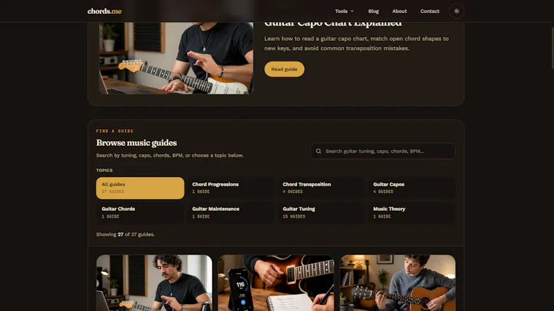 Chords.me screenshot 5