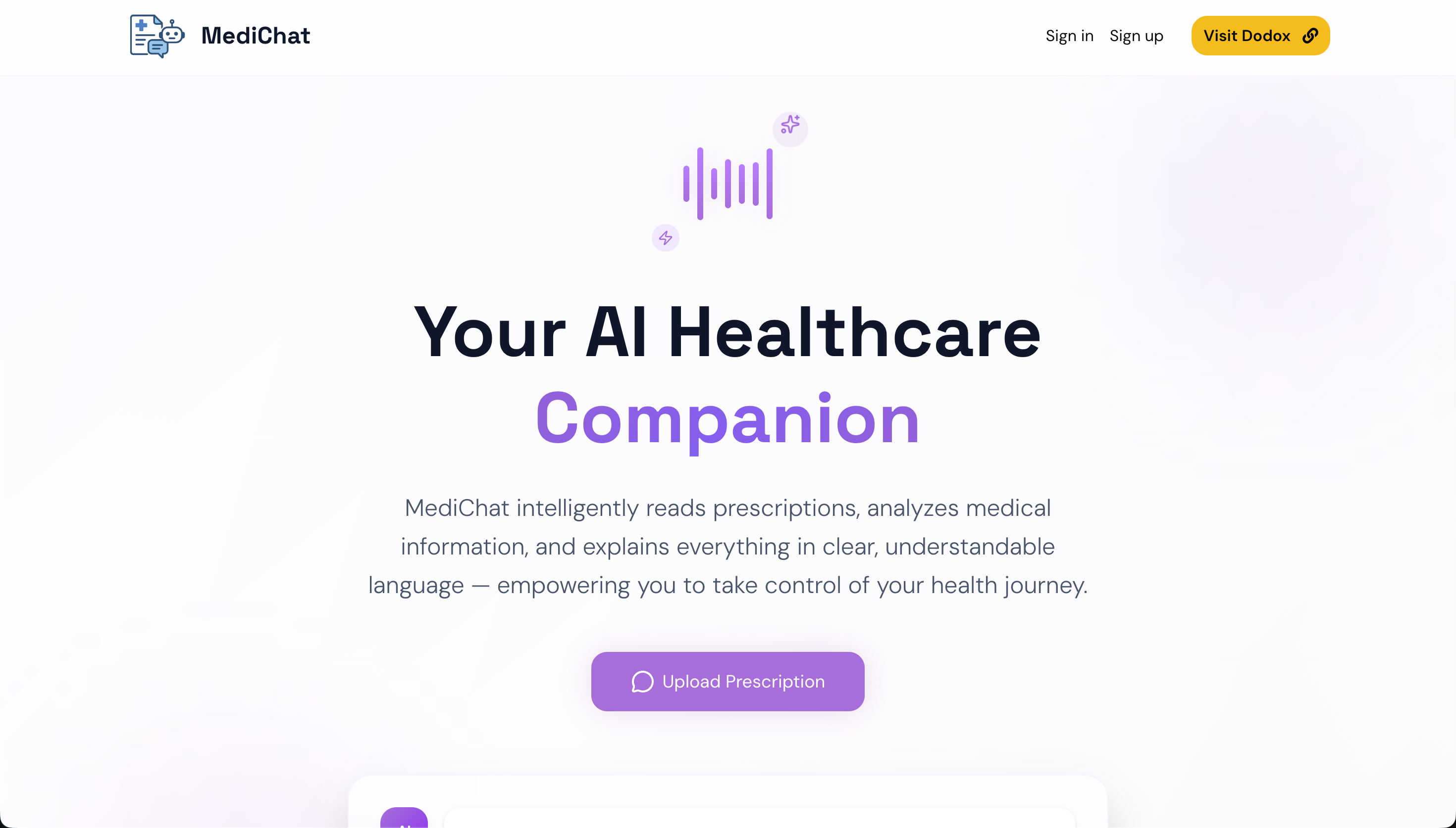 Média Médichat - Vous permettant de prendre le contrôle de votre parcours de santé 1