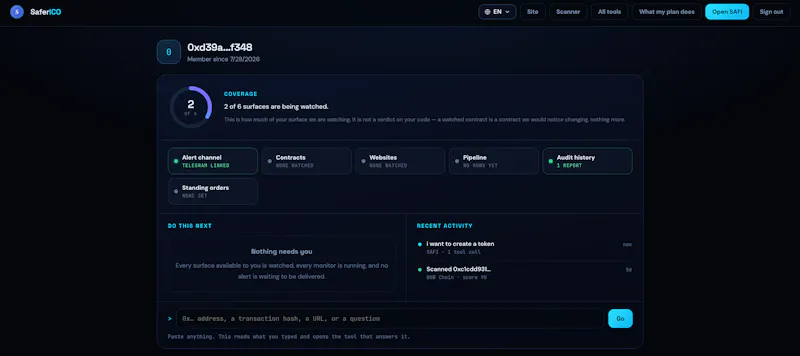SaferICO screenshot 3