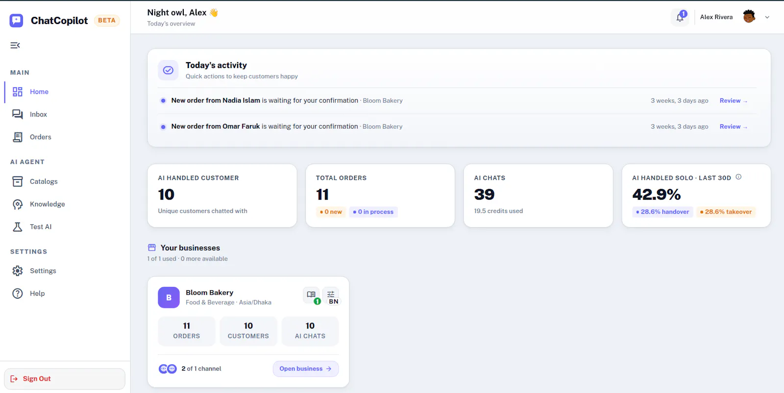 ChatCopilot screenshot 3