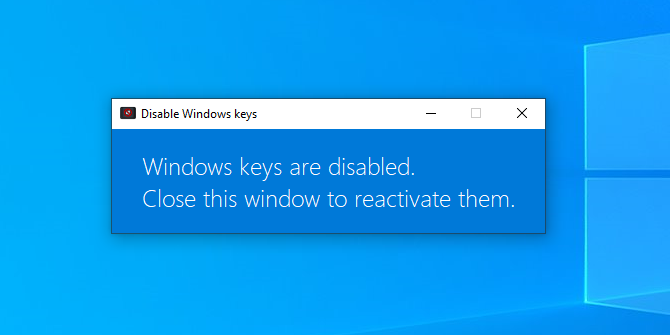 Disable Windows Keys gallery image