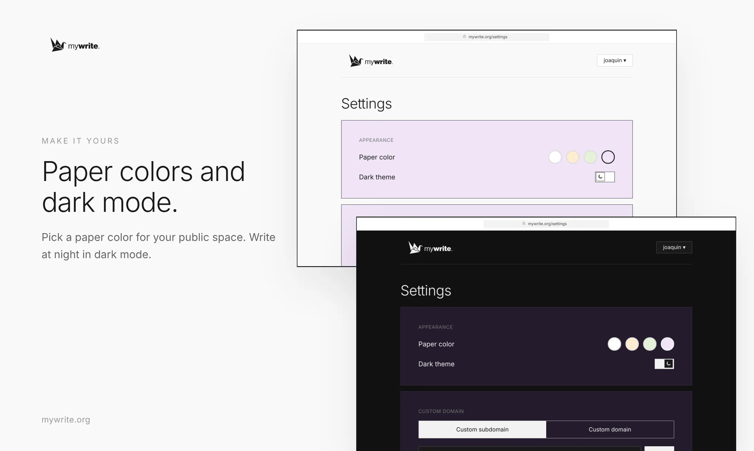 MyWrite gallery image