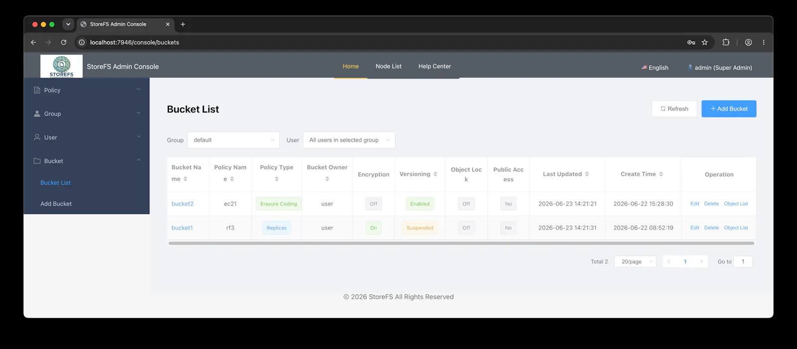 StoreFS screenshot 4