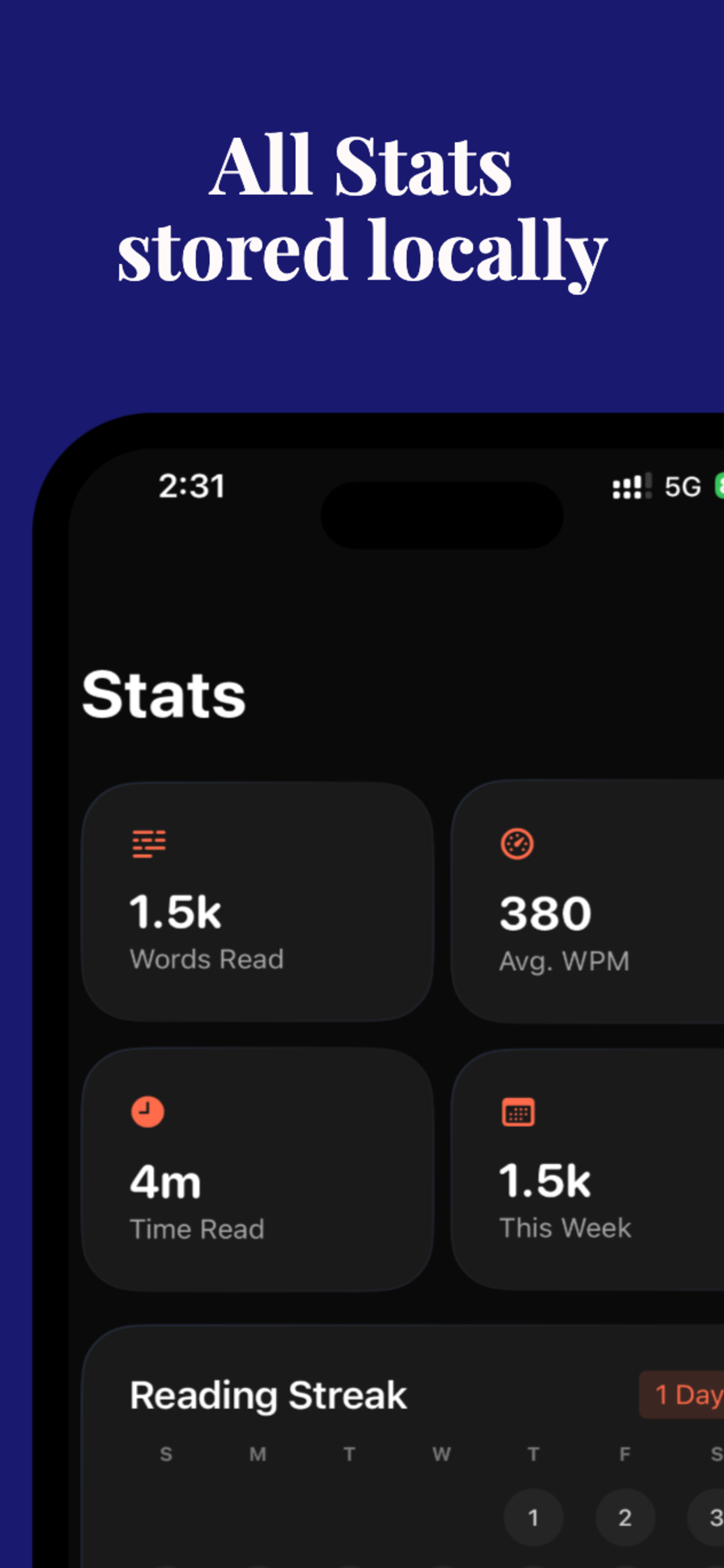 MotionRead - Screenshot 4 showing product features and functionality
