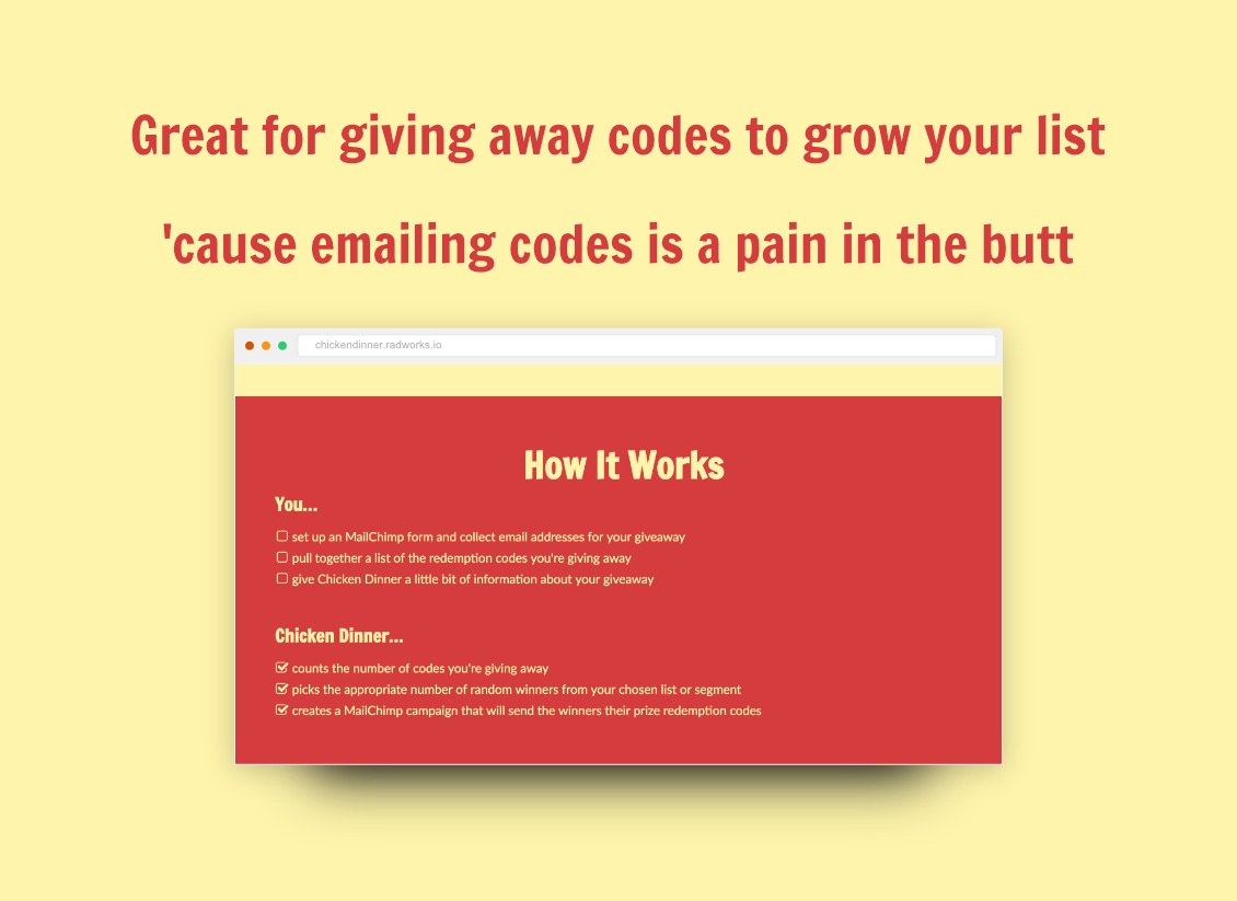 Chicken Dinner gallery image