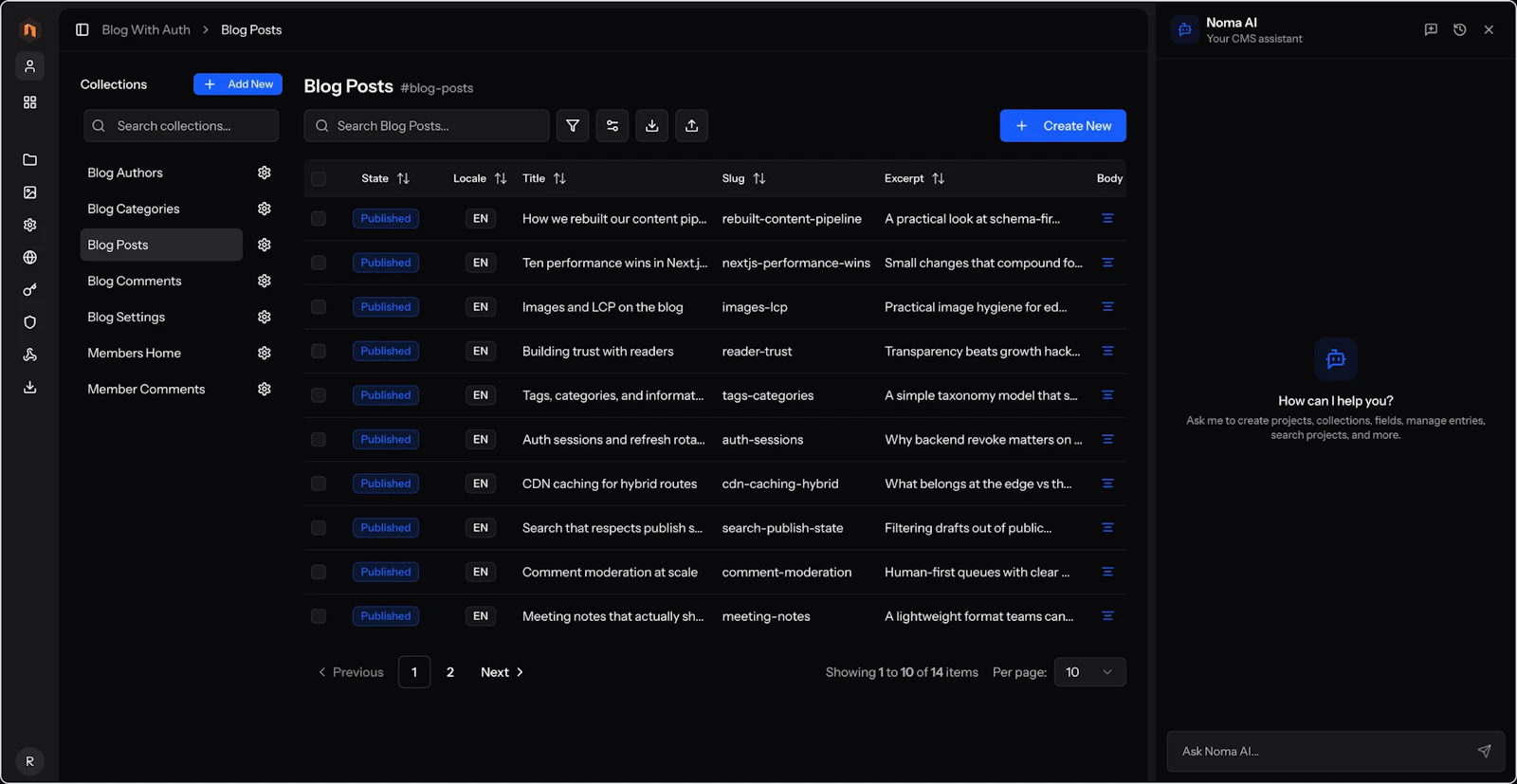 NomaCMS screenshot 11
