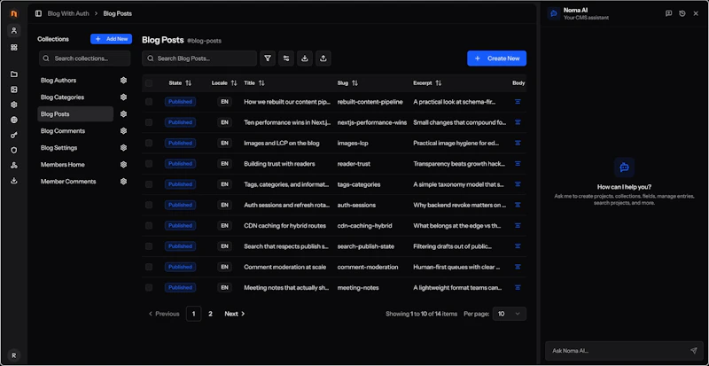NomaCMS screenshot 11