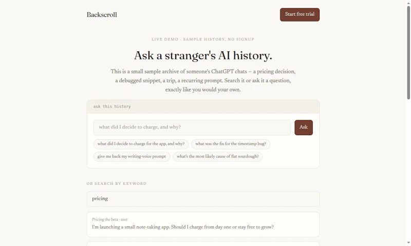 Backscroll screenshot 3