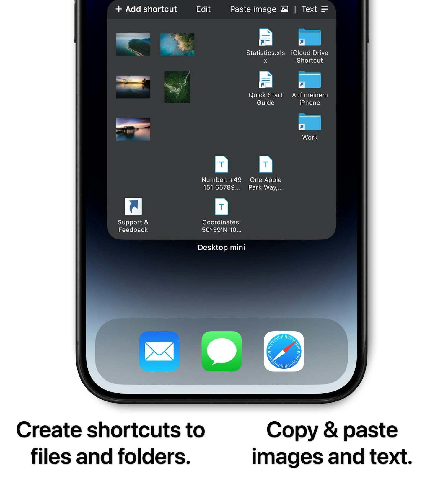 Desktop mini @ iOS Homescreen media 3