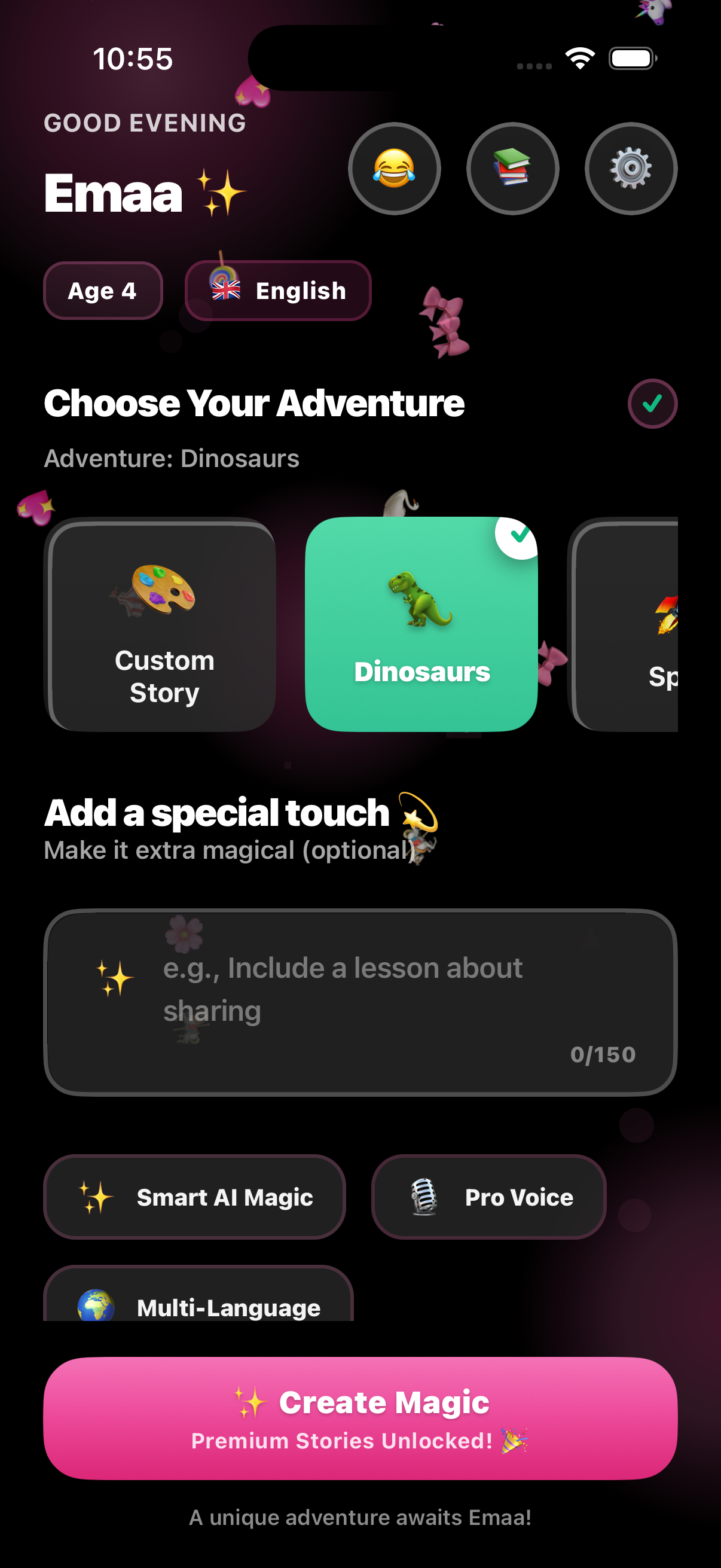 KidsTales - AI bedtime stories for kids gallery image