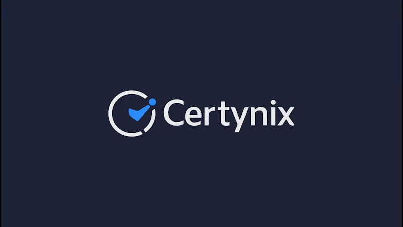 Certynix screenshot 1 (video preview)