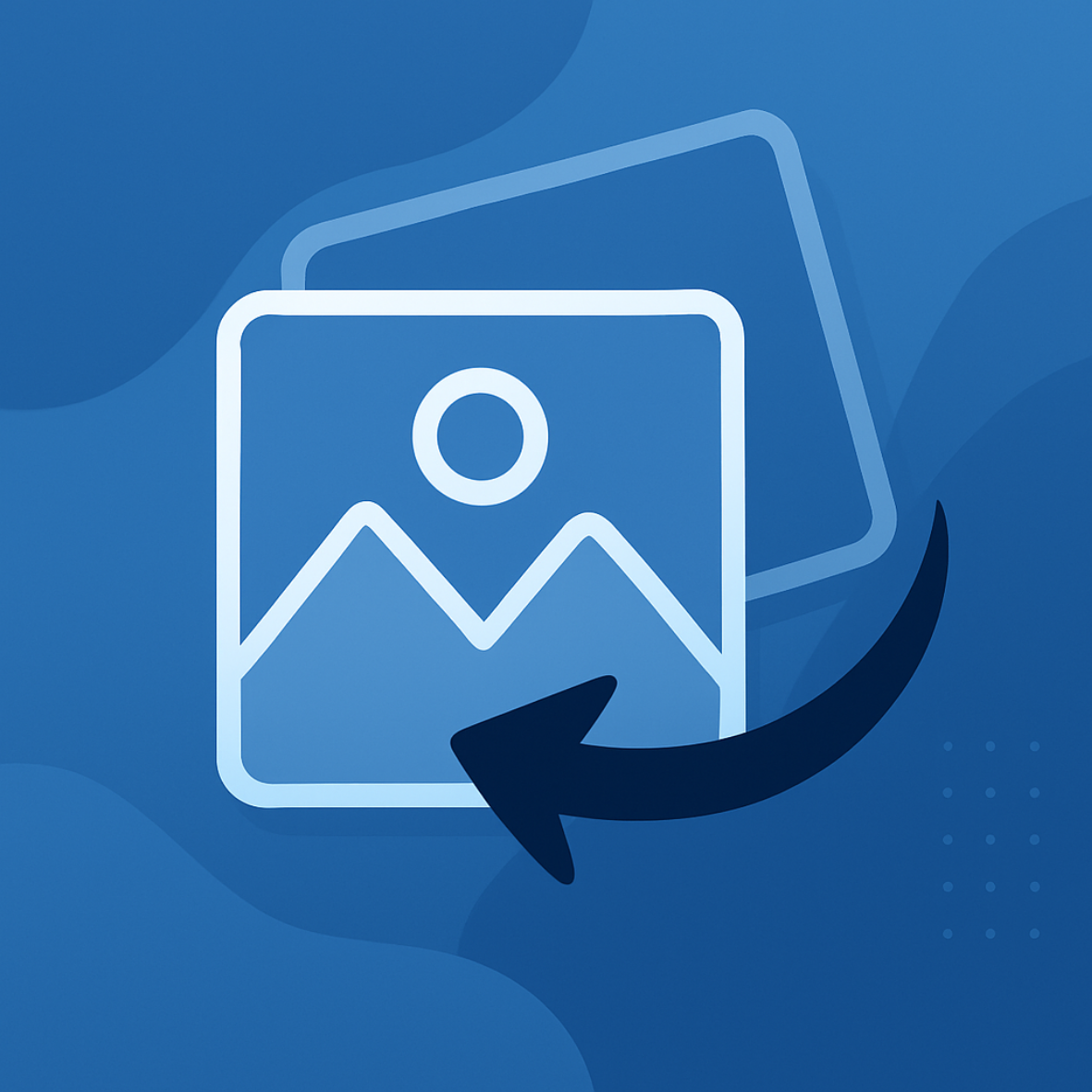 JustSwipe! Organize your camera roll. logo