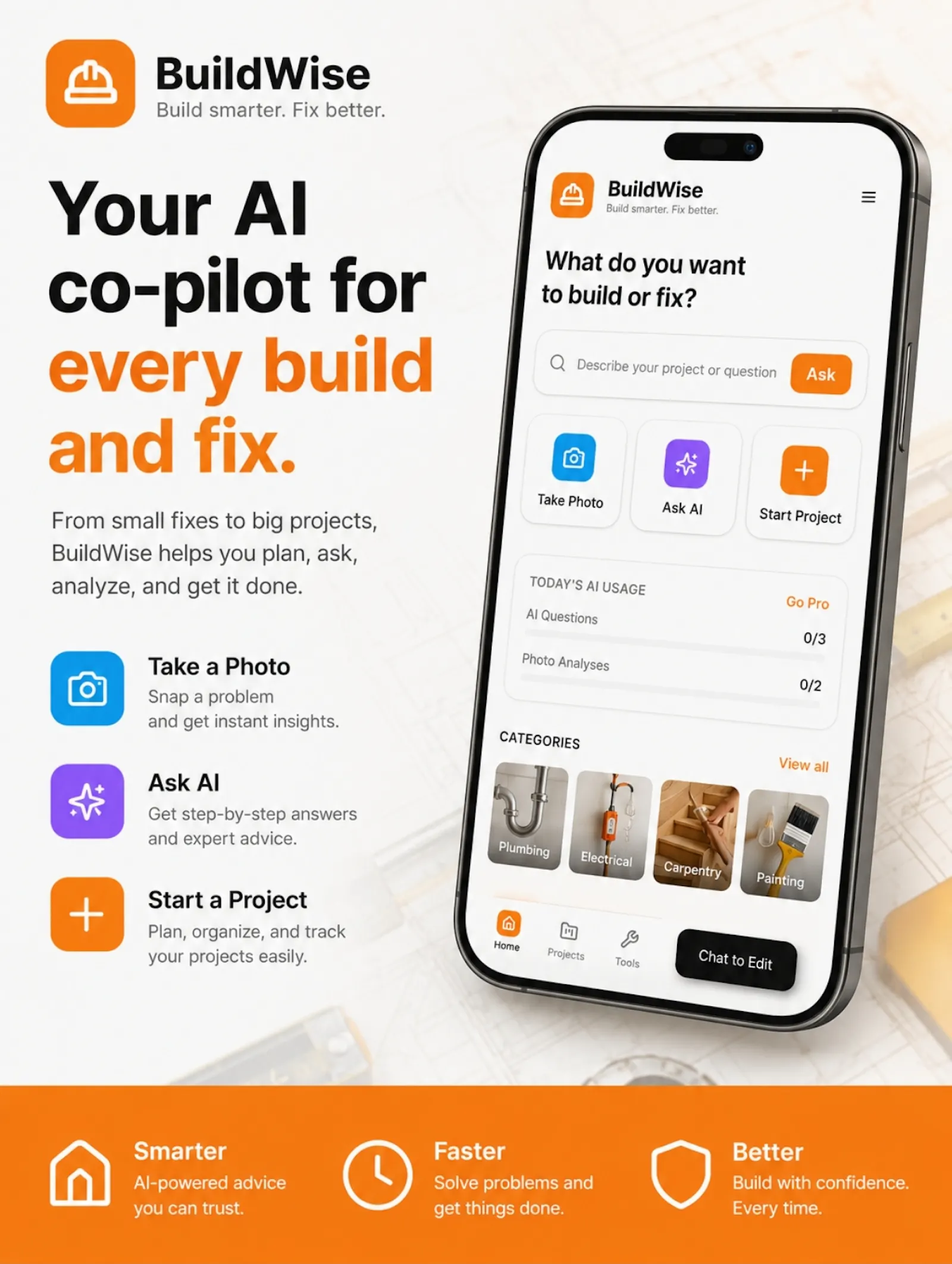 BuildWise screenshot 1