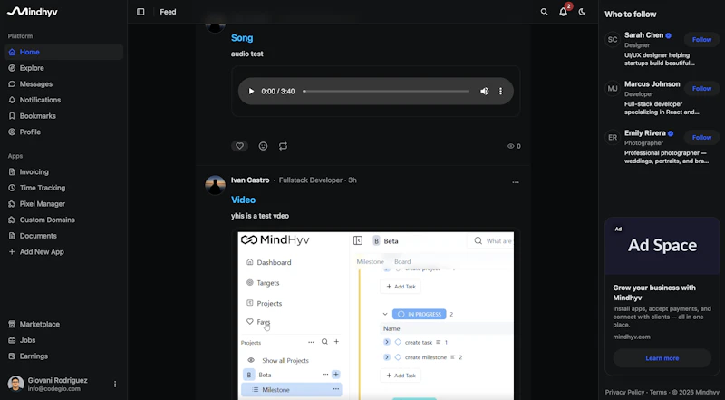Mindhyv screenshot 1