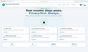 Nexus Document Parser gallery image