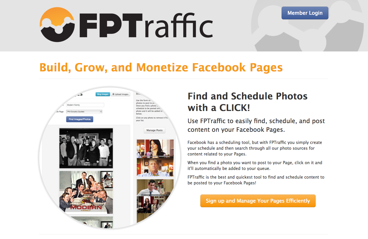FPTraffic - Facebook Page Management Tool gallery image