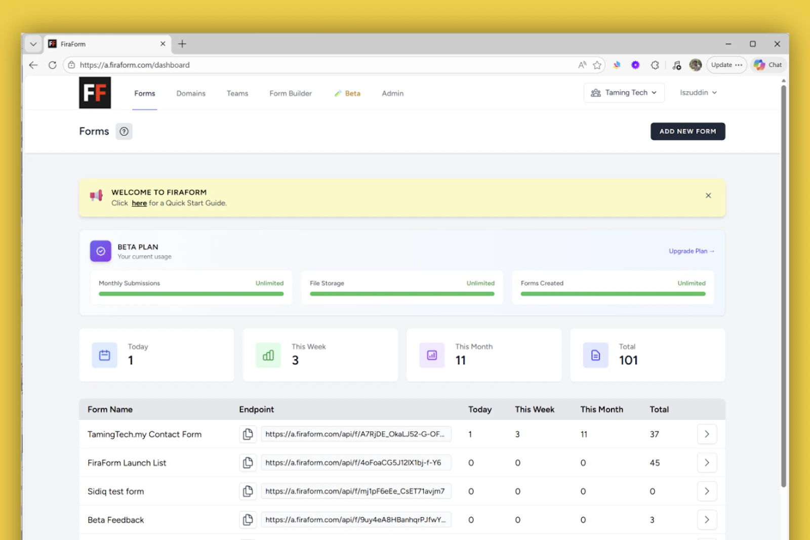 FiraForm screenshot 3