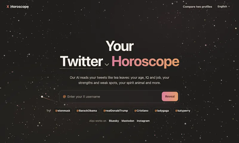 X Horoscope screenshot 1