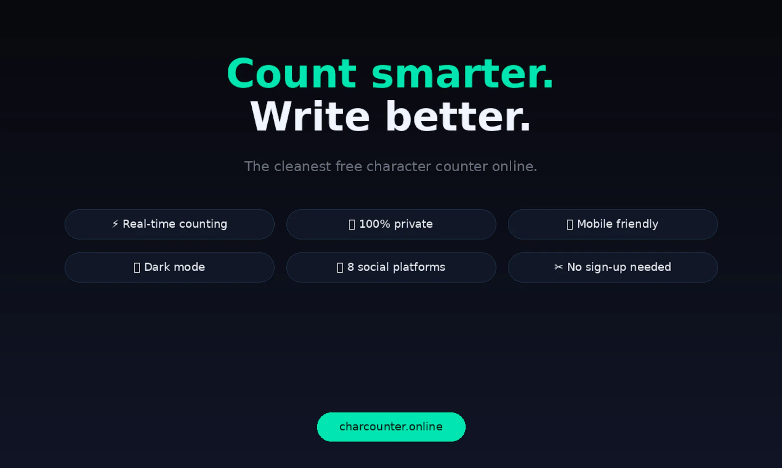 CharCounter.online screenshot 1
