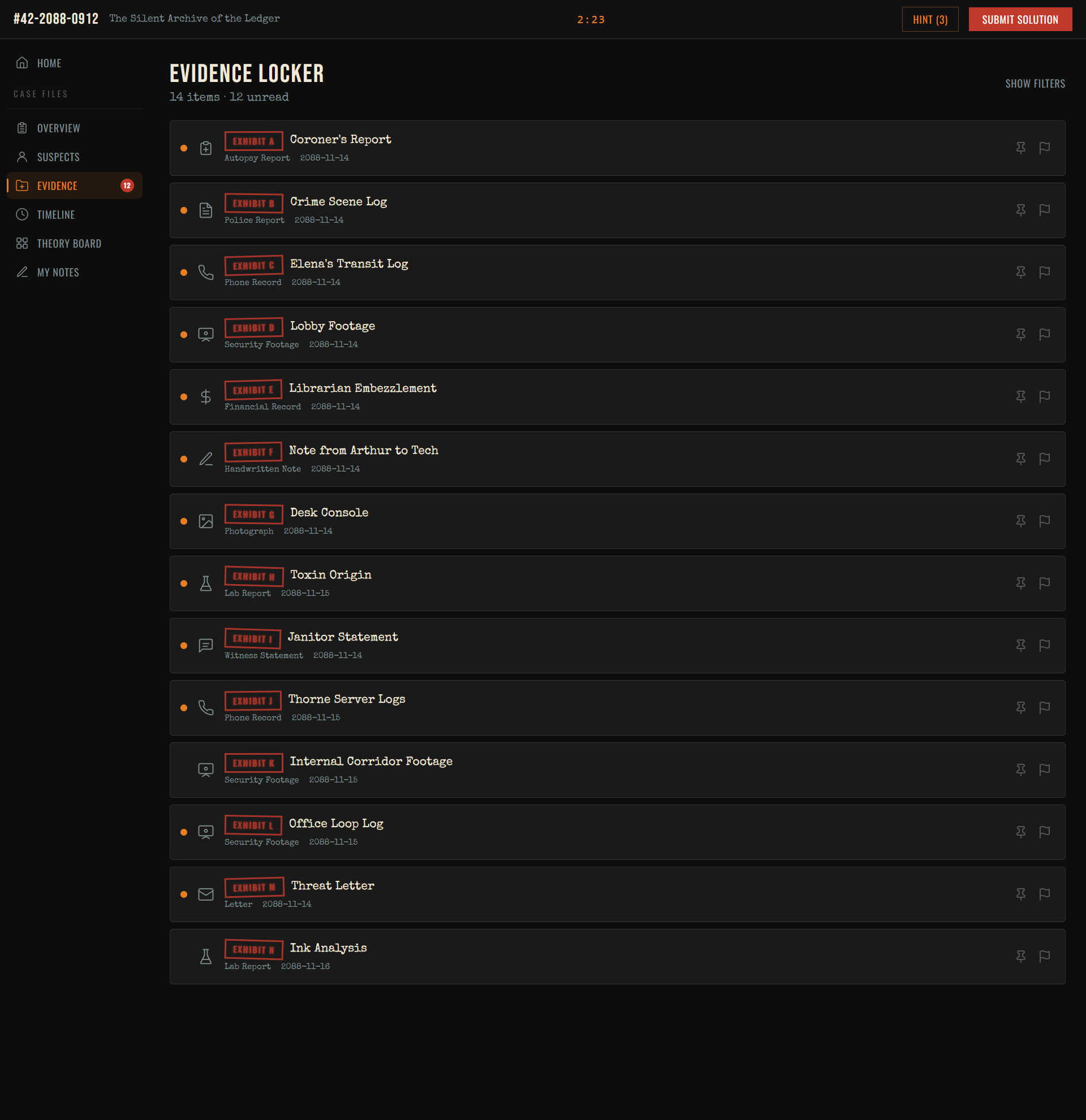 Case Files gallery image