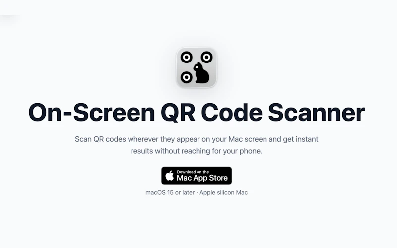QRSpell: On-Screen QR Scanner screenshot 1