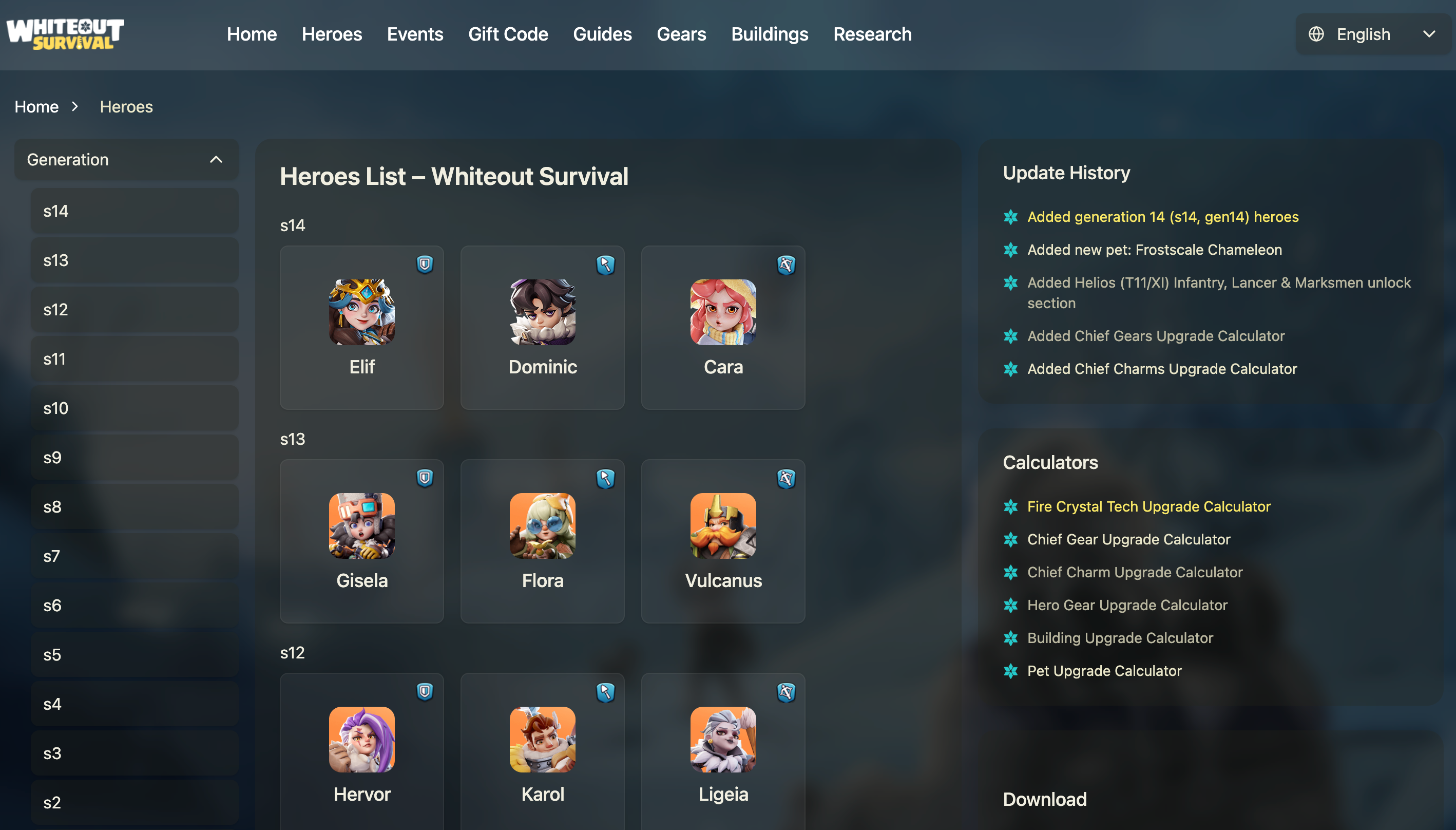 Whiteout Survival Hub: Guides,Data,Tools - Main product screenshot demonstrating key features and user interface