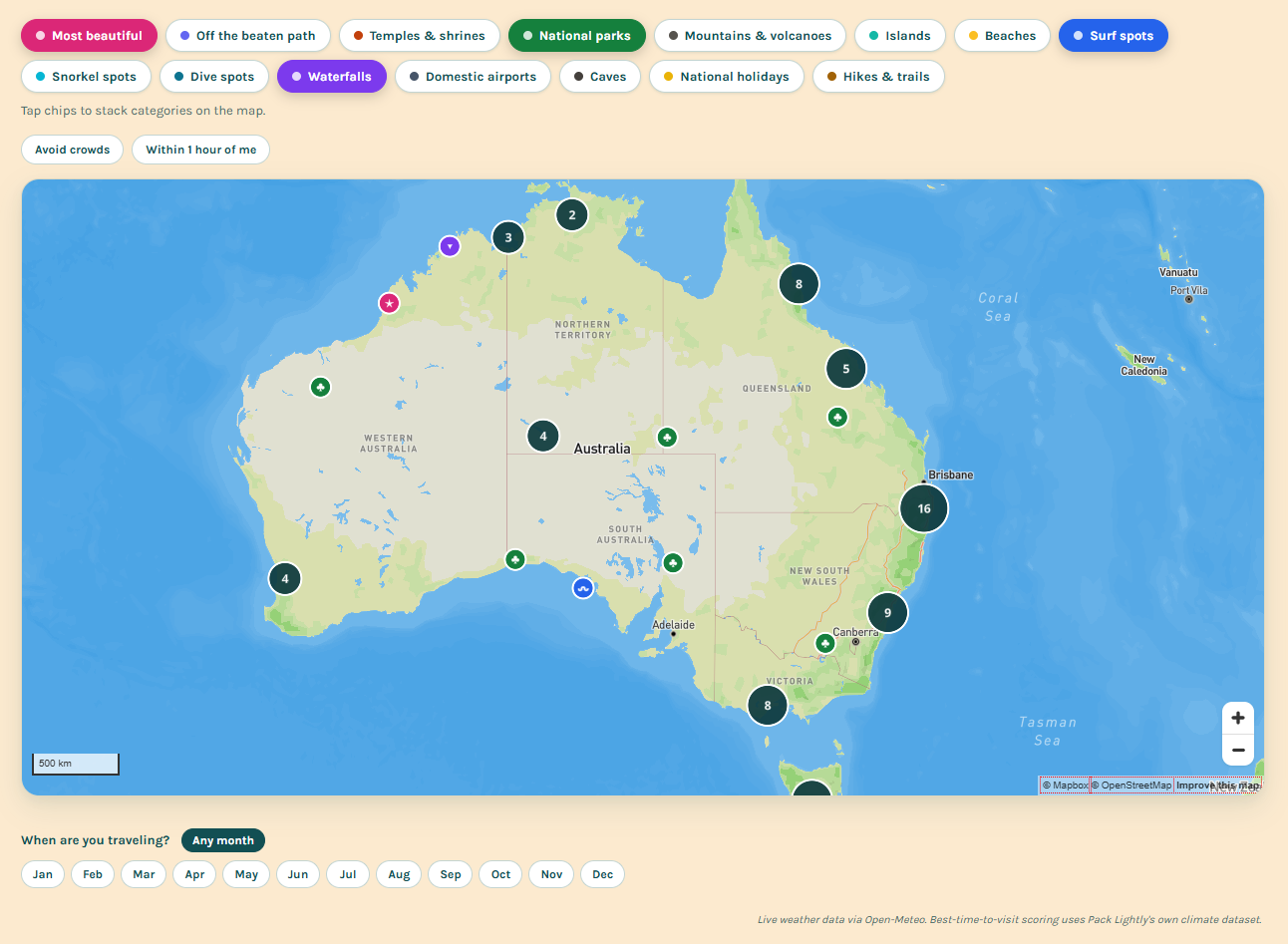 Discover where to go in 146 countries gallery image