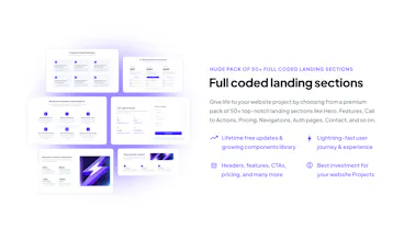Horizon UI Landing Kit gallery image
