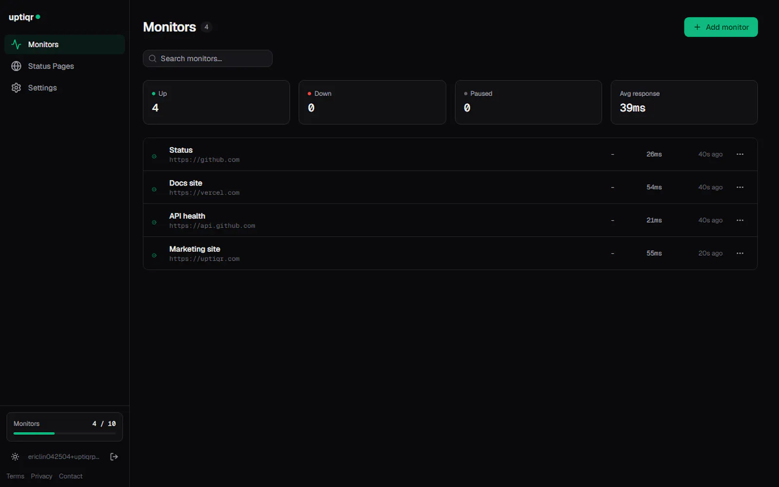 Uptiqr screenshot 3
