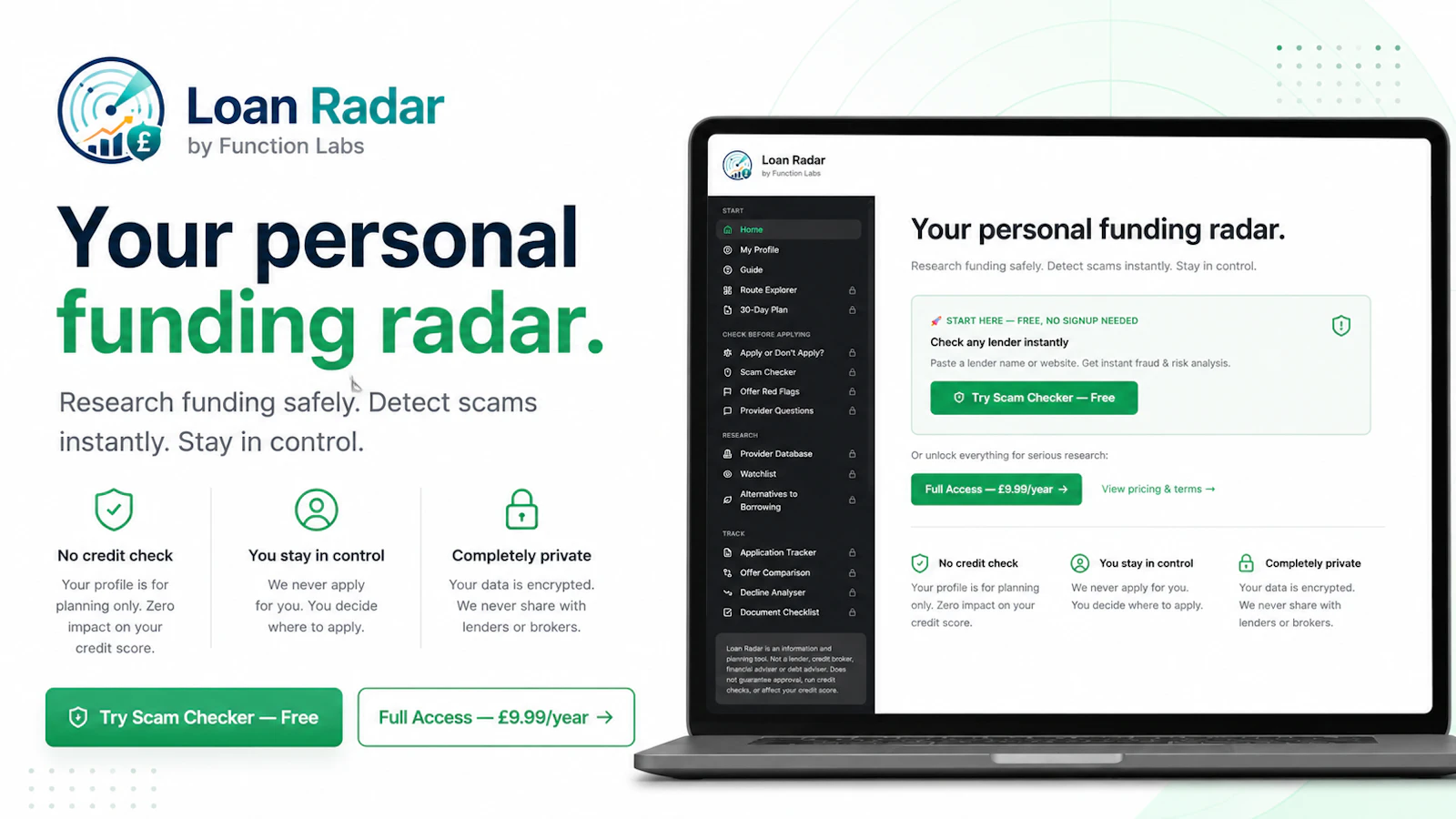 Loan Radar screenshot 1