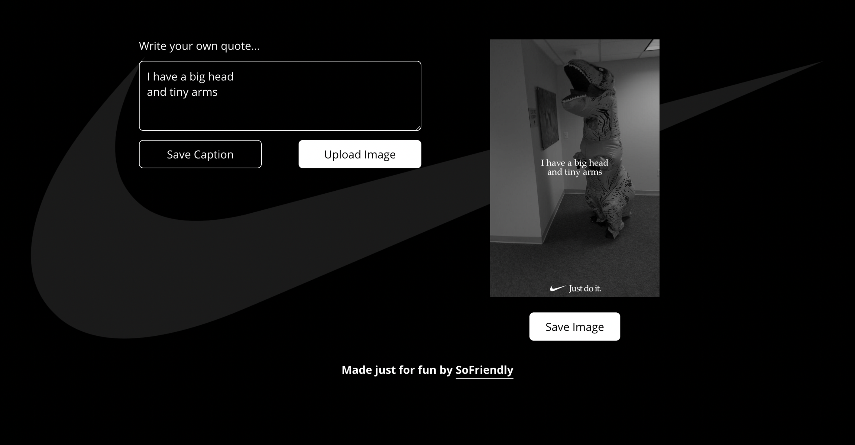 Nike Ad Generator gallery image