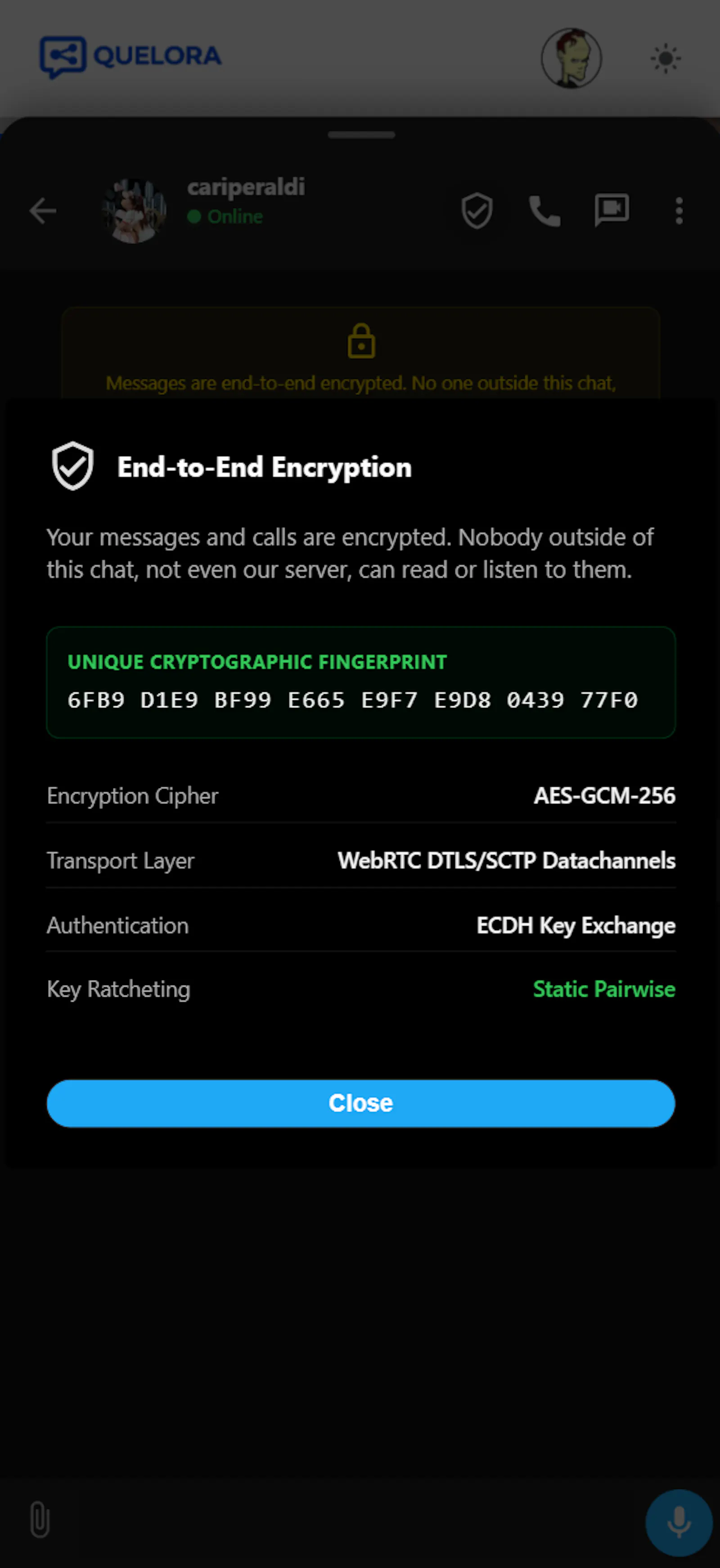 Quelora — Open screenshot 4