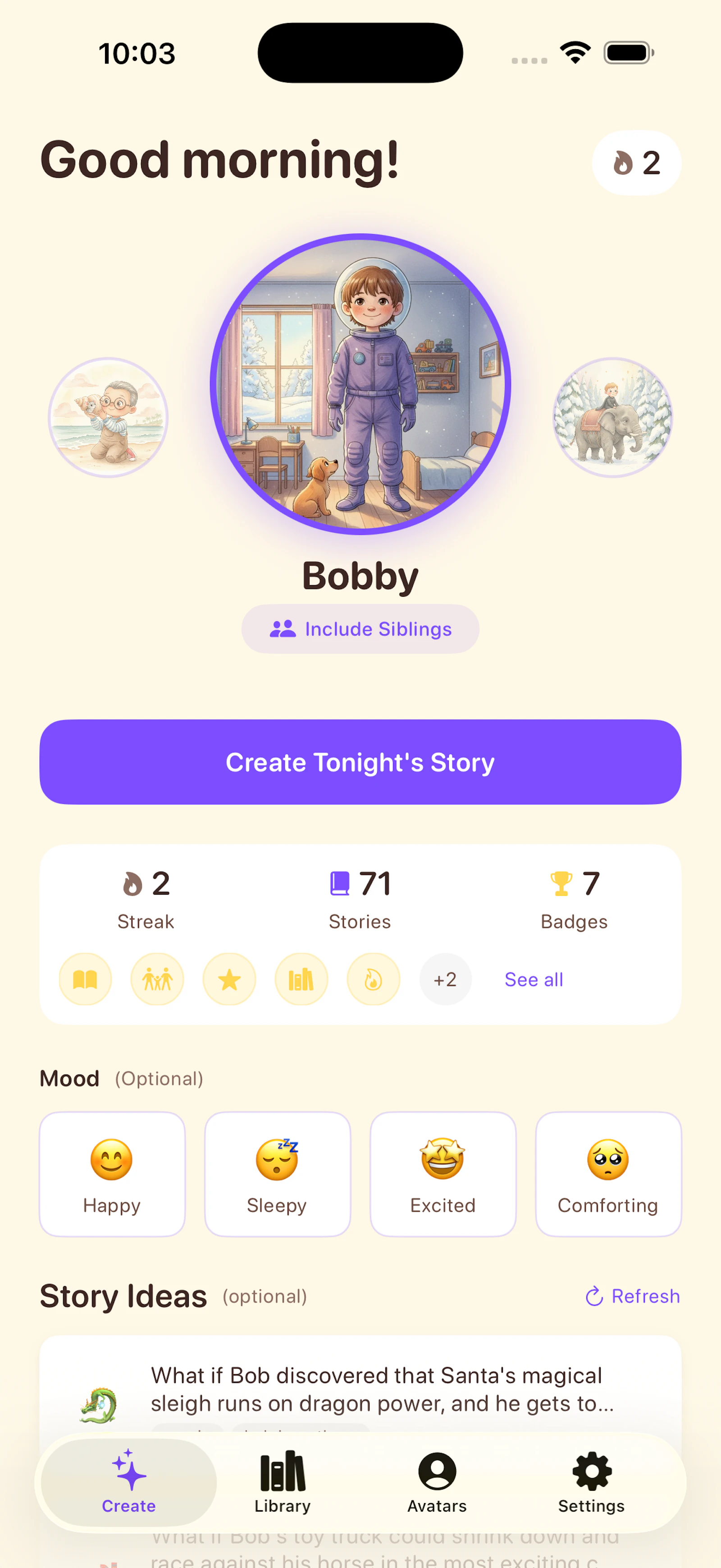 Storynite - Bedtime Stories screenshot 2