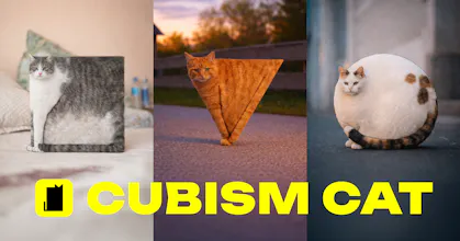 CUBISM CAT app gallery image
