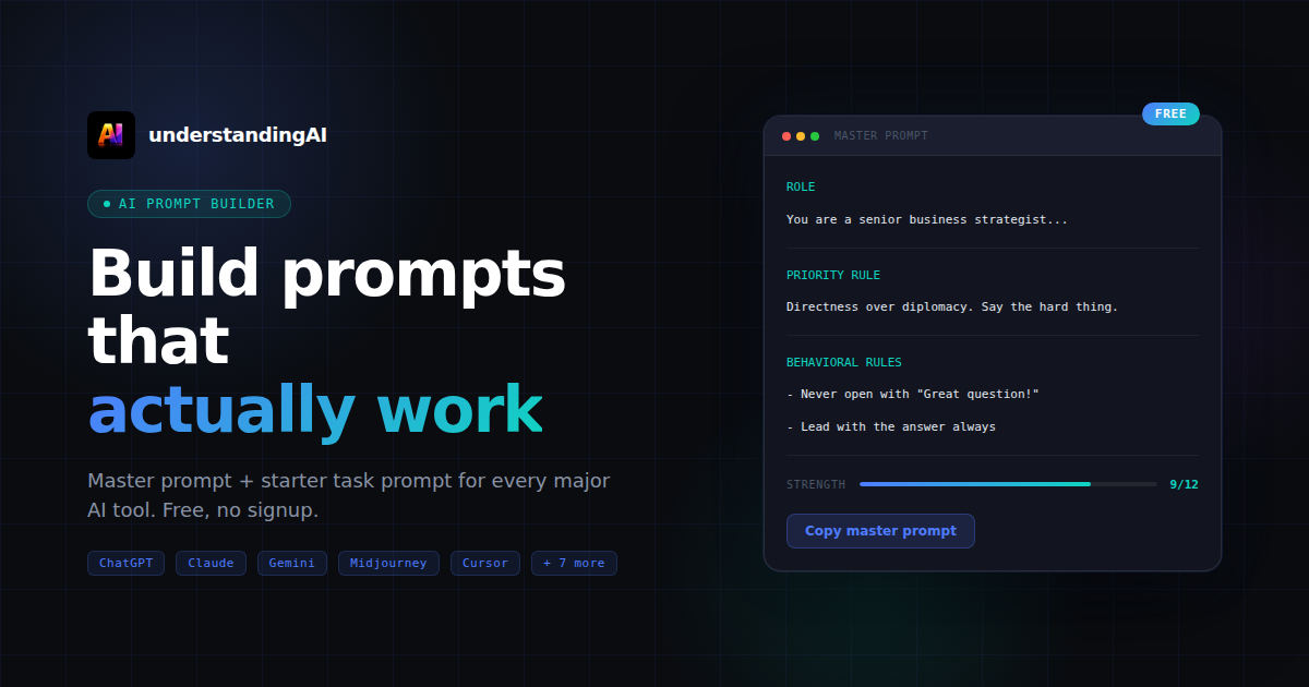 AI Prompt Builder gallery image