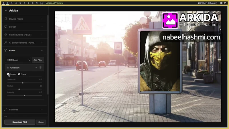 Arkida screenshot 1 (video preview)