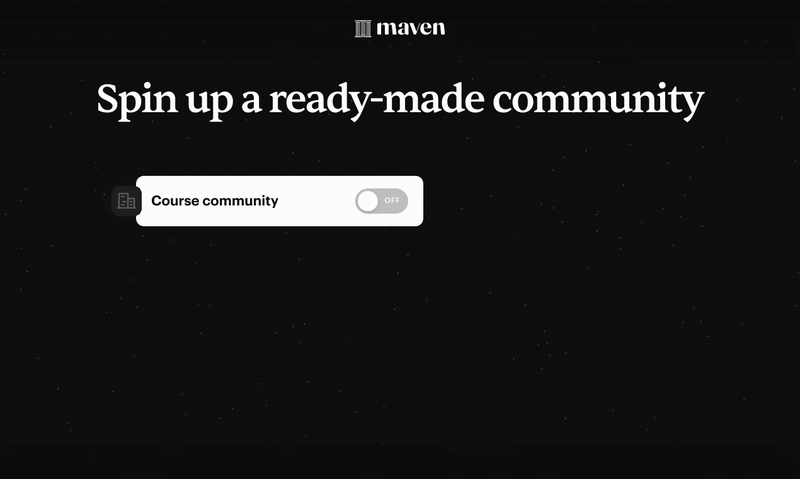 Maven Course Builder - Заработайте 6 цифр, обучающих то, что вы любите медиа 3