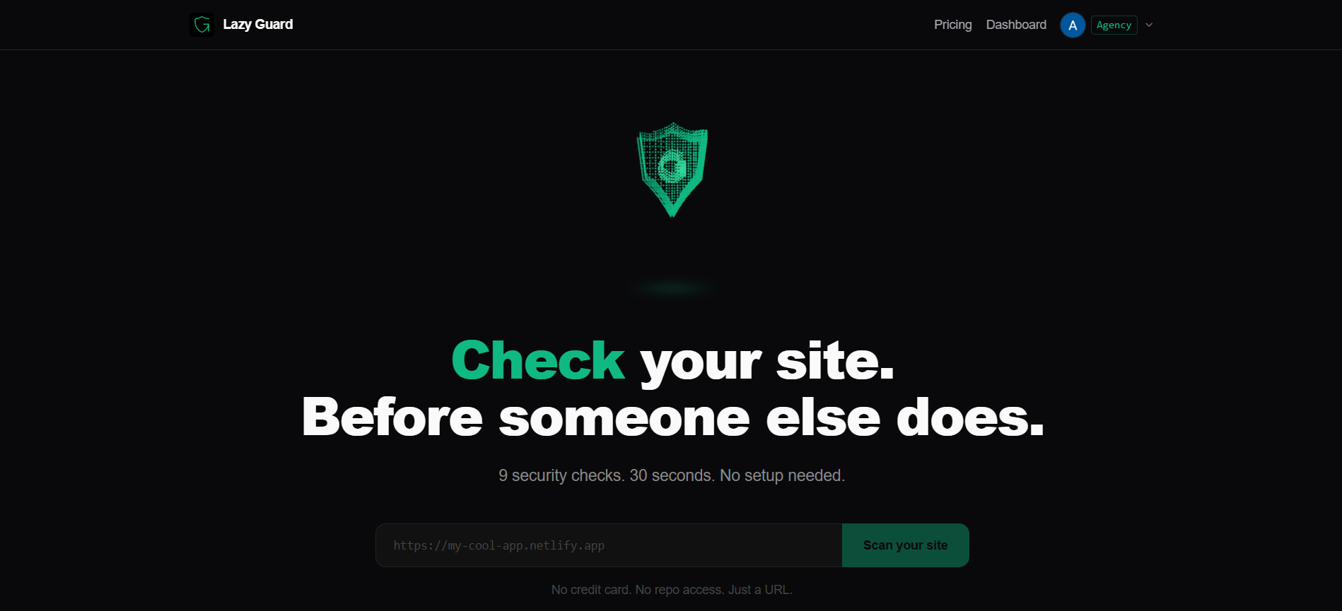 Lazy Guard - Simple Website Security gallery image