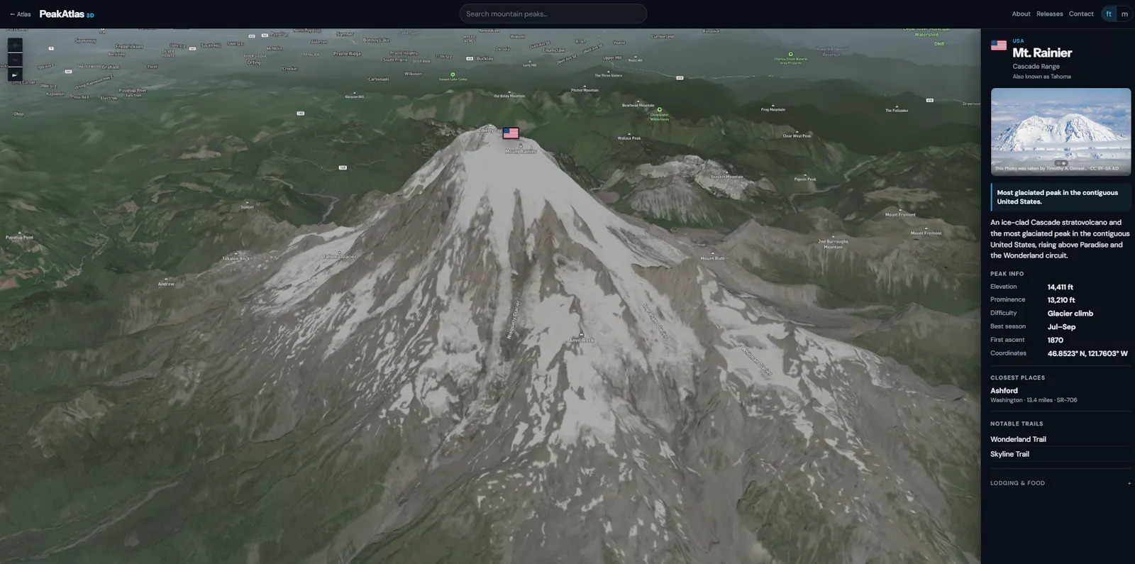 PeakAtlas3D screenshot 3