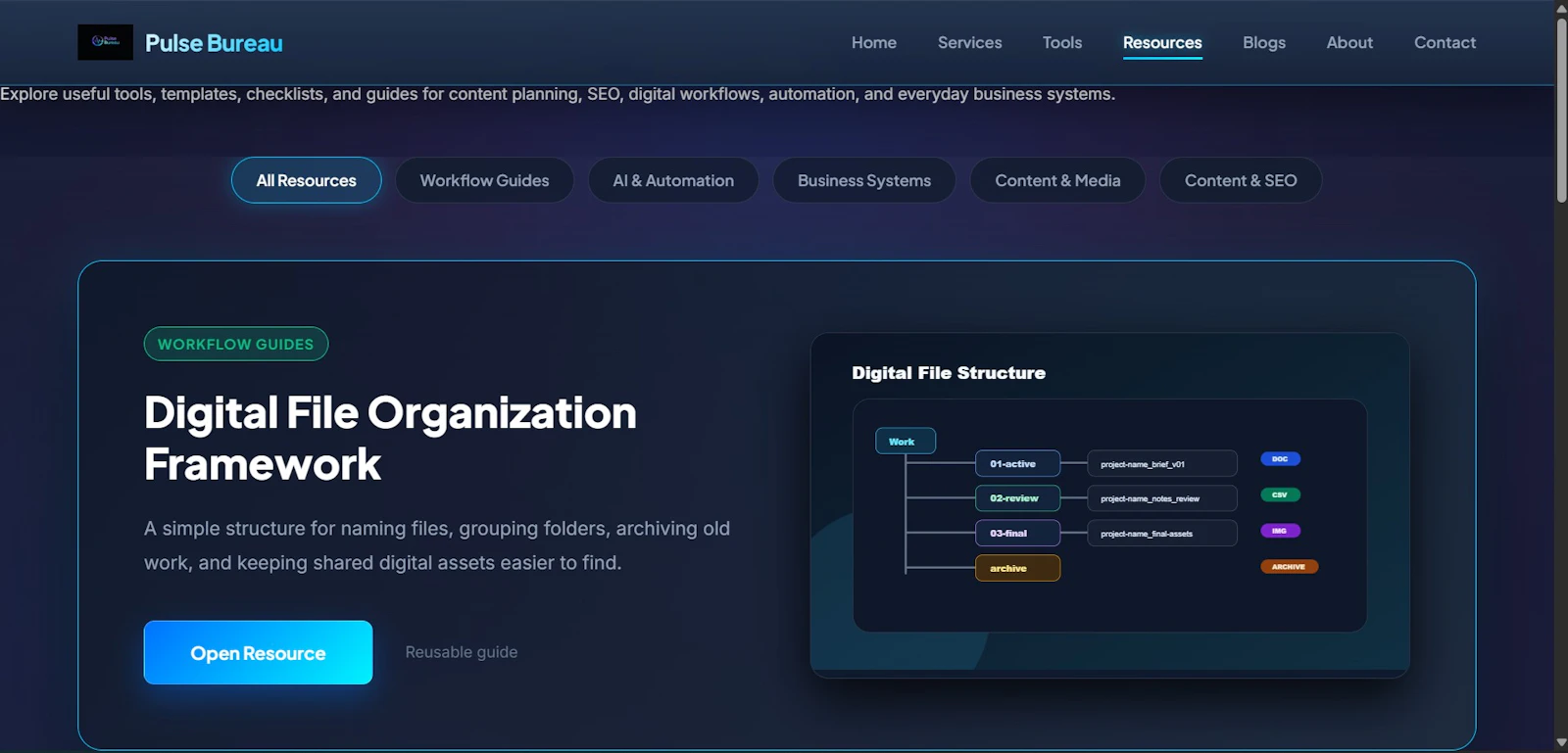 Pulse Bureau screenshot 2