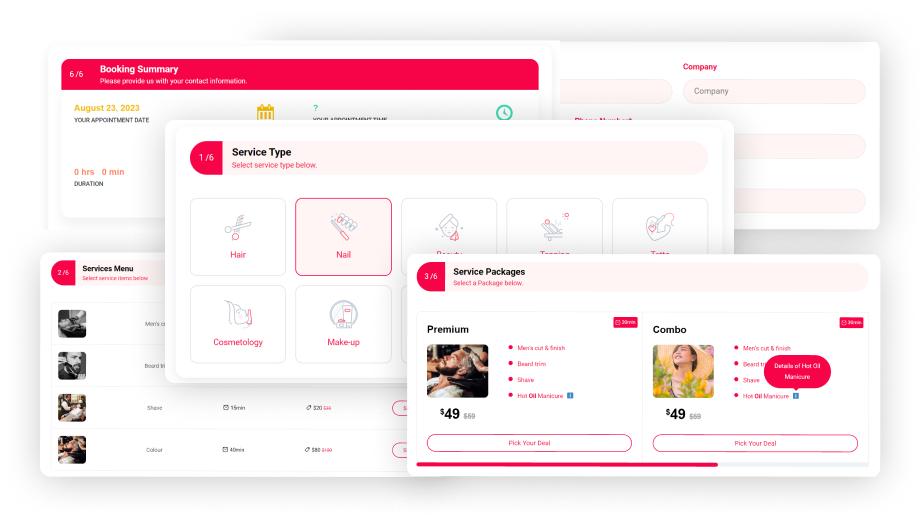 Media Salonly - Plugin Kecantikan Salon & Spa Tempahan WordPress Online 2