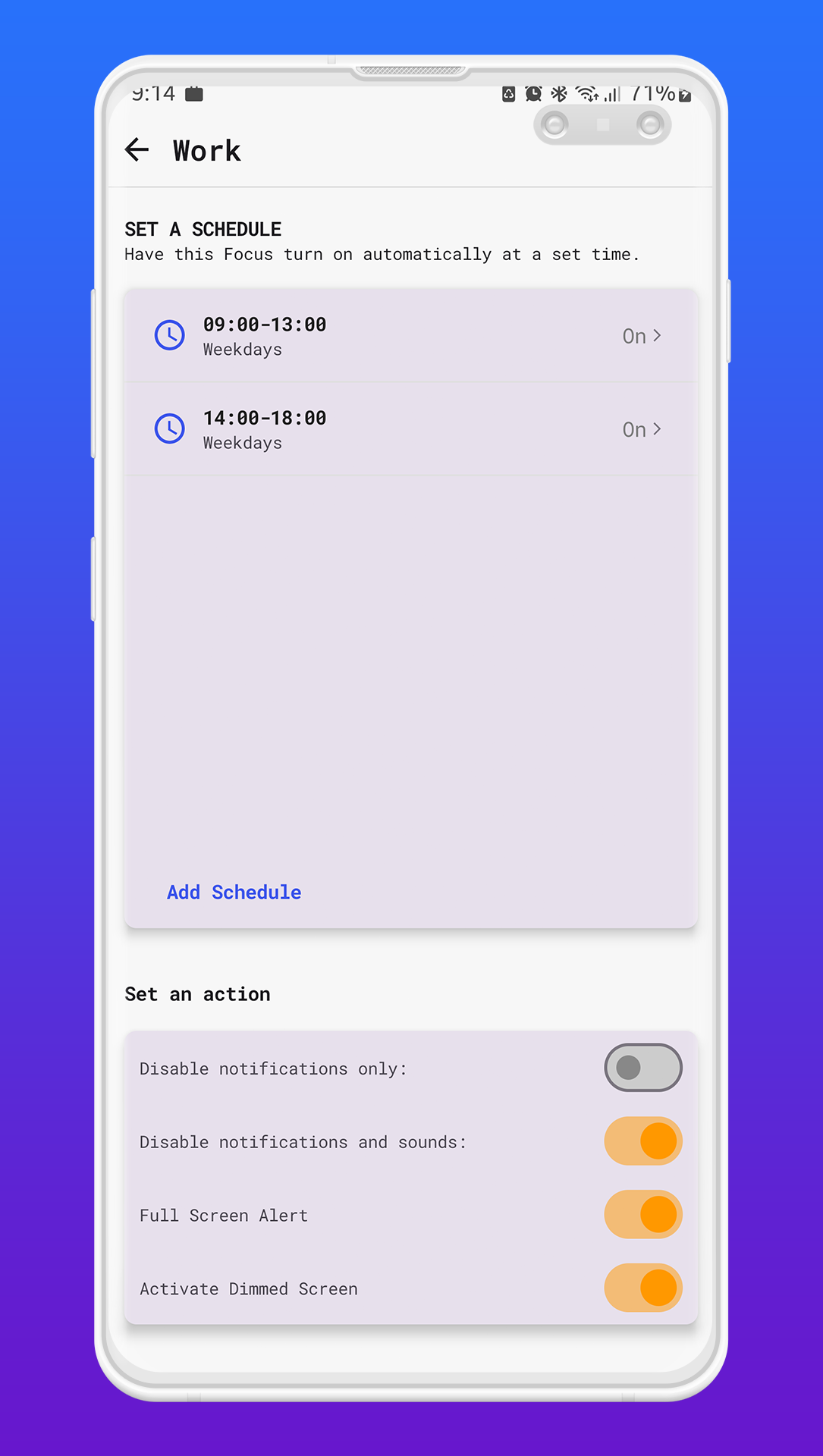 vstiez - 초점, 작업, 통계, 일일 일정 일정 생산성 향상 미디어 6