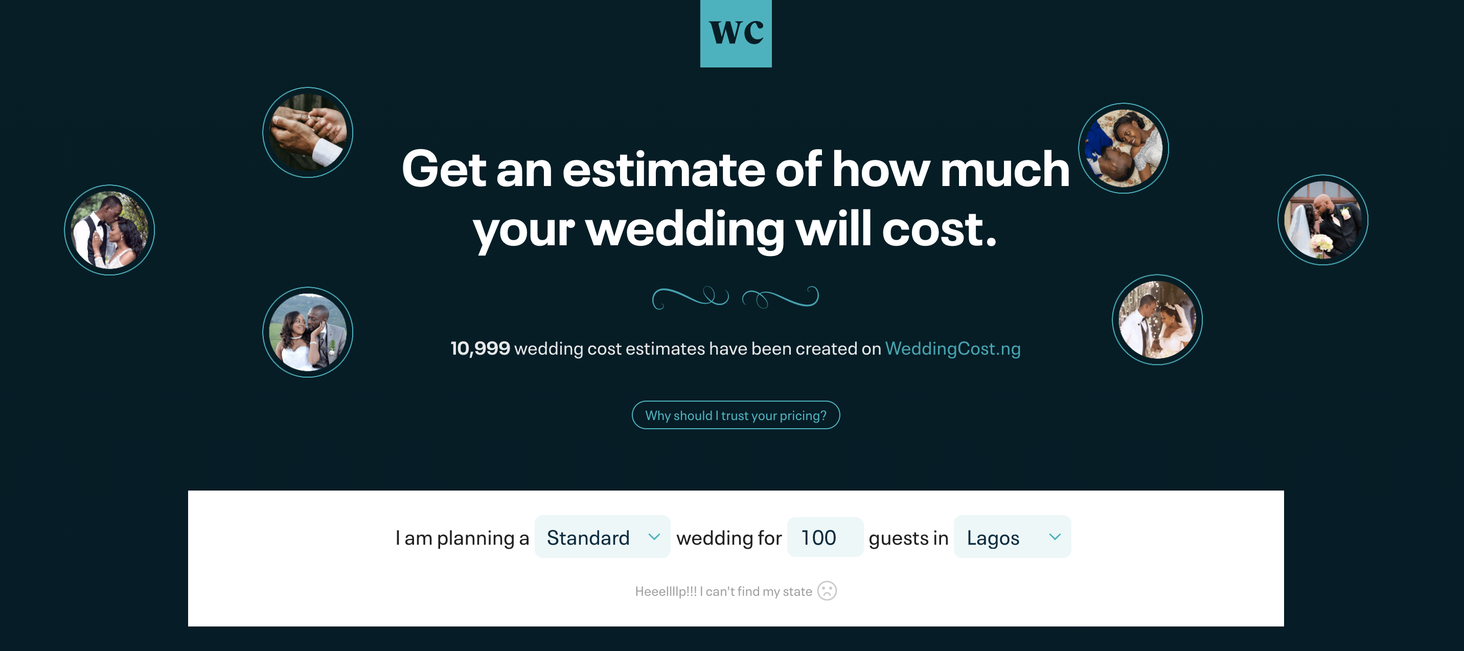 Wedding Cost Calculator gallery image