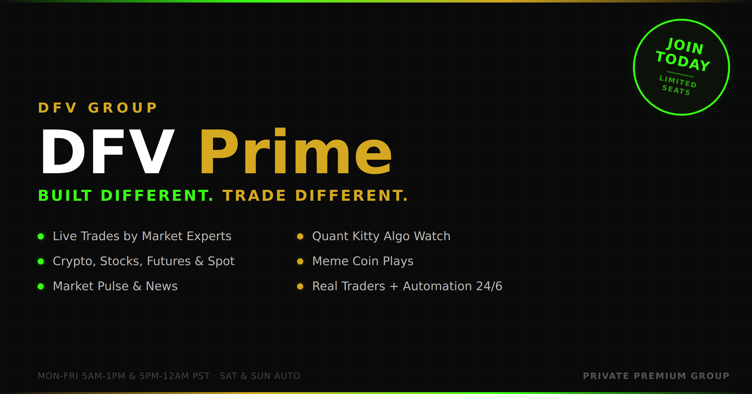 DFV Prime Trade Room gallery image