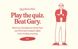 Gary Knows Best media 1